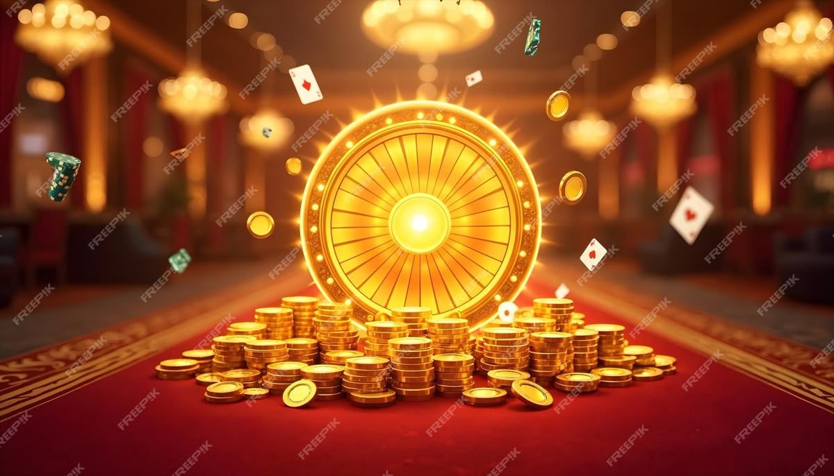 Antarmuka permainan Jewels of Prosperity di aplikasi mobile alienpoker dengan simbol batu mulia dan tombol putar